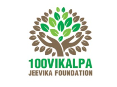 100 Vikalpa Jeevika Foundation logo